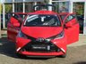 USED 2017 67 TOYOTA AYGO 1.0 VVT-I X-PLAY 5d 69BHP Finished in CHILLI RED with contrasting GREY trim. If you are looking for well styled, thrifty and economical motor then look no further. This small practical 5 door, car comes with some great features which include, DAB Radio, Air Con, &pound;145 Road Tax, B/Tooth, Cruise control, 15-inch steel wheels, electrically adjustable heated door mirrors and much more. Also comes with FREE MOT 4 Life. Dealer serviced at 9872 miles, 17834 miles, 20945 miles and at 23907