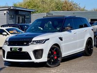 USED 2018 18 LAND ROVER RANGE ROVER SPORT 5.0 SVR 5d 567 BHP **SVO Paint - Sliding Pan - Heads UP** 