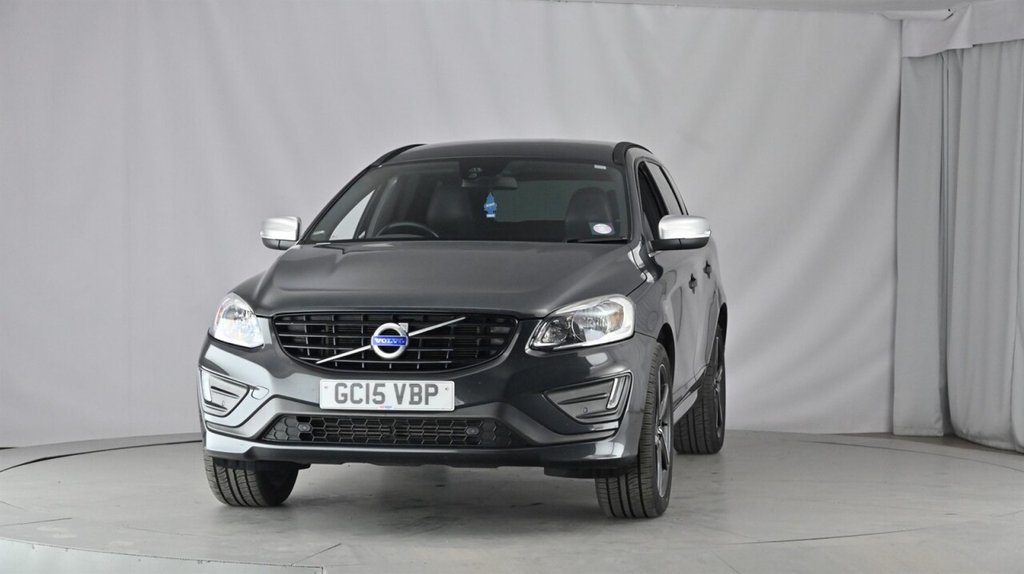 USED 2015 15 VOLVO XC60 2.0 D4 R-DESIGN NAV 5d 188 BHP FRONT & REAR PARKING SENSORS