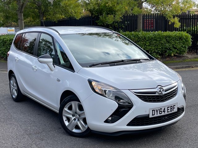 2014 64 Vauxhall Zafira Tourer 1.4 EXCLUSIV 5d 138 BHP