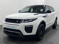 USED 2016 16 LAND ROVER RANGE ROVER EVOQUE 2.0 TD4 HSE DYNAMIC 5d 177 BHP Striking Fuji white, black pack, full black / red leather,  navigation media