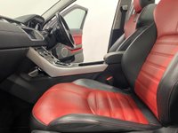 USED 2016 16 LAND ROVER RANGE ROVER EVOQUE 2.0 TD4 HSE DYNAMIC 5d 177 BHP Striking Fuji white, black pack, full black / red leather,  navigation media