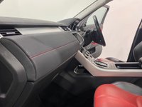 USED 2016 16 LAND ROVER RANGE ROVER EVOQUE 2.0 TD4 HSE DYNAMIC 5d 177 BHP Striking Fuji white, black pack, full black / red leather,  navigation media