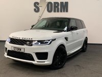 USED 2018 18 LAND ROVER RANGE ROVER SPORT | NO 29 |3.0 SDV6 HSE 5d 306 BHP ** CUSTOMIZED BY STORM ** 22 Inch Alloy Wheels