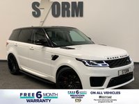 USED 2018 18 LAND ROVER RANGE ROVER SPORT | NO 29 |3.0 SDV6 HSE 5d 306 BHP ** CUSTOMIZED BY STORM ** 22 Inch Alloy Wheels