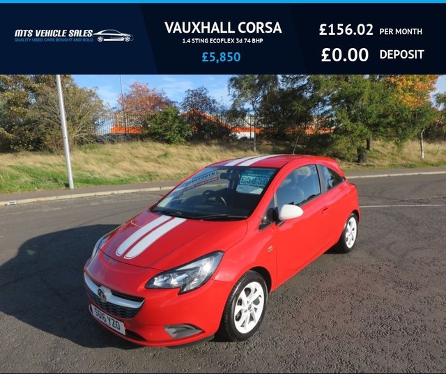 Used Vauxhall cars for sale. Vauxhall Dealer Dundee MTS Vehicle Sales