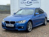 USED 2015 15 BMW 3 SERIES 2.0 320D XDRIVE M SPORT 4d 181 BHP www.suffolkcarcentre.co.uk - Located at Lowestoft