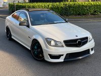 USED 2012 12 MERCEDES-BENZ C-CLASS 6.2 C63 AMG EDITION 125 2d 457 BHP 