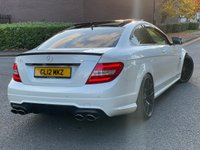 USED 2012 12 MERCEDES-BENZ C-CLASS 6.2 C63 AMG EDITION 125 2d 457 BHP 
