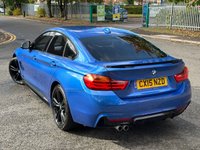 USED 2015 15 BMW 4 SERIES 3.0L 430D M SPORT GRAN COUPE 4d AUTO 255 BHP 