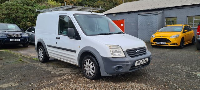 2013 62 FORD TRANSIT CONNECT 1.8 T200 LR 0d 74 BHP ROOF RACK + PLY LINED + BLUETOOTH + REAR BARN DOORS +