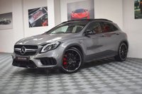 USED 2018 68 MERCEDES-BENZ GLA-CLASS 2.0 AMG GLA 45 4MATIC PREMIUM 5d 375 BHP AMG EXHAUST / 360 / PAN ROOF