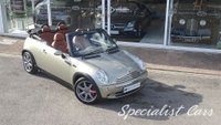 USED 2008 08 MINI CONVERTIBLE 1.6 COOPER SIDEWALK 2d 114 BHP 
