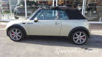 USED 2008 08 MINI CONVERTIBLE 1.6 COOPER SIDEWALK 2d 114 BHP 