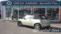 USED 2008 08 MINI CONVERTIBLE 1.6 COOPER SIDEWALK 2d 114 BHP 