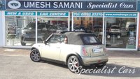 USED 2008 08 MINI CONVERTIBLE 1.6 COOPER SIDEWALK 2d 114 BHP 