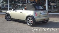 USED 2008 08 MINI CONVERTIBLE 1.6 COOPER SIDEWALK 2d 114 BHP 