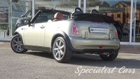 USED 2008 08 MINI CONVERTIBLE 1.6 COOPER SIDEWALK 2d 114 BHP 