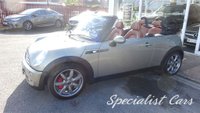 USED 2008 08 MINI CONVERTIBLE 1.6 COOPER SIDEWALK 2d 114 BHP 