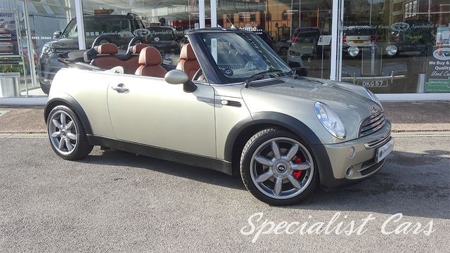 2008 08 MINI Convertible 1.6 COOPER SIDEWALK 2d 114 BHP