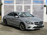 USED 2014 63 MERCEDES-BENZ CLA 1.6 CLA180 SPORT 4d 122 BHP Finished in POLAR SILVER Metallic with contrasting Part LEATHER SPORTS interior. This four door coupe is like a stylish mini CLS. It has a big boot and high tech safety features inc Front and Rear Park Sensors. Other features inc SAT NAV, B/TOOTH Alloys, Part Leather, Cruise and much more. Dealer serviced at 10215 miles, 18914 miles, 27525 miles, 68827 miles and on arrival at 91101 miles at EMC.