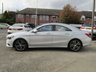 USED 2014 63 MERCEDES-BENZ CLA 1.6 CLA180 SPORT 4d 122 BHP Finished in POLAR SILVER Metallic with contrasting Part LEATHER SPORTS interior. This four door coupe is like a stylish mini CLS. It has a big boot and high tech safety features inc Front and Rear Park Sensors. Other features inc SAT NAV, B/TOOTH Alloys, Part Leather, Cruise and much more. Dealer serviced at 10215 miles, 18914 miles, 27525 miles, 68827 miles and on arrival at 91101 miles at EMC.