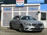 USED 2014 63 MERCEDES-BENZ CLA 1.6 CLA180 SPORT 4d 122 BHP Finished in POLAR SILVER Metallic with contrasting Part LEATHER SPORTS interior. This four door coupe is like a stylish mini CLS. It has a big boot and high tech safety features inc Front and Rear Park Sensors. Other features inc SAT NAV, B/TOOTH Alloys, Part Leather, Cruise and much more. Dealer serviced at 10215 miles, 18914 miles, 27525 miles, 68827 miles and on arrival at 91101 miles at EMC.