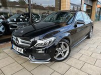 USED 2018 68 MERCEDES-BENZ C-CLASS 2.1 C 220 D AMG LINE PREMIUM PLUS 4d 170 BHP PANORAMIC ROOF | BURMESTER SOUND