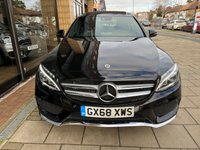 USED 2018 68 MERCEDES-BENZ C-CLASS 2.1 C 220 D AMG LINE PREMIUM PLUS 4d 170 BHP PANORAMIC ROOF | BURMESTER SOUND