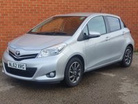 USED 2012 62 TOYOTA YARIS 1.0 VVT-I EDITION 5d 70 BHP 