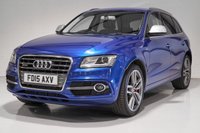 USED 2015 15 AUDI Q5 3.0 SQ5 TDI QUATTRO 5d 309 BHP +REARCAMERA+BANG&OLUFSEN SOUND+