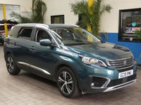 USED 2019 19 PEUGEOT 5008 1.5 BLUEHDI S/S ALLURE 5d 129 BHP 7 SEAT SAT NAV PARKING SENSORS 6 MONTHS GOLD WARRANTY