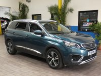 USED 2019 19 PEUGEOT 5008 1.5 BLUEHDI S/S ALLURE 5d 129 BHP 7 SEAT SAT NAV PARKING SENSORS 6 MONTHS GOLD WARRANTY