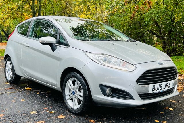 2016 16 Ford Fiesta 1.2 ZETEC 3d 81 BHP
