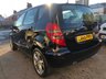 USED 2005 55 MERCEDES-BENZ A-CLASS 2.0 A200 AVANTGARDE SE 5d 135 BHP AUTOMATIC!!, LONG MOT UNTIL JUNE 2023, TIMING CHAIN RUN ENGINE, AIR CON, CLIMATE CONTROL, FRONT AND REAR PARKING SENSORS, FRONT FOG LIGHTS, FULL LEATHER TRIM, ELECTRIC WINDOWS AND MIRRORS, REMOTE CENTRAL LOCKING, ALLOY WHEELS, MULTI FUNCTION STEERING WHEEL, SAT NAV, HEATED FRONT SEATS, ISOFIX, BLUETOOTH PHONE CONNECTIVITY, CRUISE CONTROL, SPEED LIMITER, AUTOMATIC LIGHTS AND WIPERS AND HEADLIGHT WASHERS SMALL AUTOMATIC CARS ARE VERY SOUGHT AFTER AND WILL NOT BE AROUND FOR LONG!!