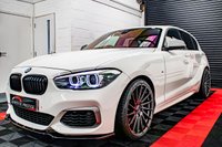 USED 2019 19 BMW 1 SERIES 3.0 M140I SHADOW EDITION 5d 335 BHP FSH + RED LEATHERS + PRO NAV