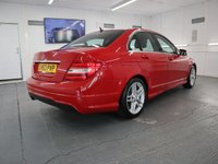 USED 2013 63 MERCEDES-BENZ C-CLASS 1.6 C180 BLUEEFFICIENCY AMG SPORT 4d 154 BHP LOW MILEAGE ONE OWNER FROM NEW STUNNING SPECIFICATION