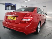 USED 2013 63 MERCEDES-BENZ C-CLASS 1.6 C180 BLUEEFFICIENCY AMG SPORT 4d 154 BHP LOW MILEAGE ONE OWNER FROM NEW STUNNING SPECIFICATION