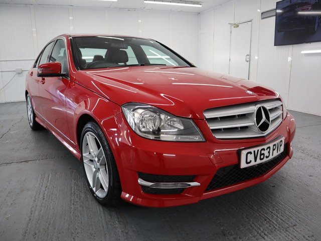 2013 63 Mercedes-Benz C-Class 1.6 C180 BLUEEFFICIENCY AMG SPORT 4d 154 BHP