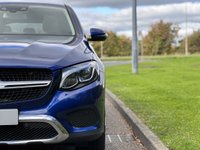 USED 2017 67 MERCEDES-BENZ GLC-CLASS 3.0 350d 4Matic Sport Premium (Plus Pack) 4dr Coupe Sunroof Burmester Surround Sound