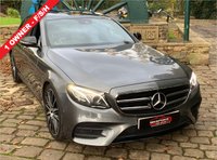 USED 2019 19 MERCEDES-BENZ E-CLASS 2.0 E 220 D AMG LINE 4d 192 BHP 2019 MERCEDES E-220D AMG-LINE G/TRONIC + AUTOMATIC WITH PADDLE-SHIFT - SATELLITE NAVIGATION - 1 PRIVATE OWNER FROM BRAND NEW - FULL MAIN DEALER SERVICE HISTORY - 19 INCH UPGRADE AMG ALLOYS - AMBIENT LIGHTING - REAR VIEW CAMERA - PARK ASSIST - PANORAMIC GLASS ROOF