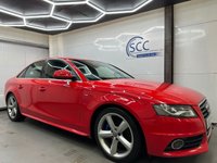USED 2008 08 AUDI A4 2.0 TDI S LINE 4d 141 BHP Sat Nav,Half Leather,3k Extras
