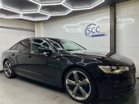 USED 2014 64 AUDI A6 2.0 TDI ULTRA BLACK EDITION 4d 188 BHP &pound;30 Tax, BOSE,Nav, &pound;5k Extras