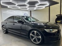 USED 2014 64 AUDI A6 2.0 TDI ULTRA BLACK EDITION 4d 188 BHP &pound;30 Tax, BOSE,Nav, &pound;5k Extras