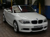 USED 2012 62 BMW 1 SERIES 2.0 118D M SPORT 2d 141 BHP NICE TIDY EXAMPLE FULL LEATHER HEATED SEATS PARKING SENSORS 3 OWNERS SERVICE HISTORY 3 MONTHS WARRANTY