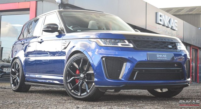2019 69 Land Rover Range Rover Sport 5.0 SVR 5d 567 BHP