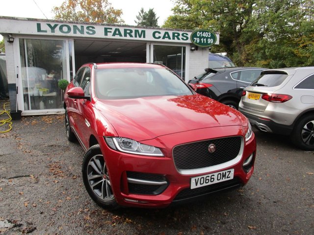 2016 66 Jaguar F-Pace 2.0 R-SPORT AWD 5d 178 BHP ALL WHEEL DRIVE