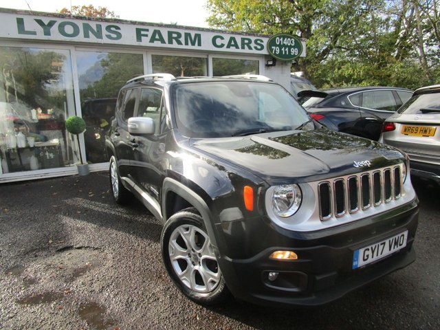 2017 17 Jeep Renegade 2.0 M-JET LIMITED 5d 138 BHP AUTOMATIC FOUR WHEEL DRIVE