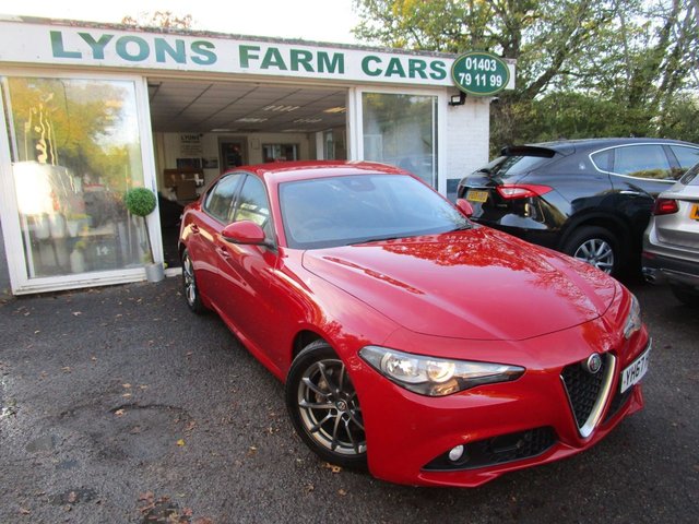 2017 67 Alfa Romeo Giulia 2.0 TB SUPER 4d 198 BHP AUTOMATIC