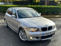 USED 2008 08 BMW 1 SERIES 2.0 118D M SPORT 5d 141 BHP 